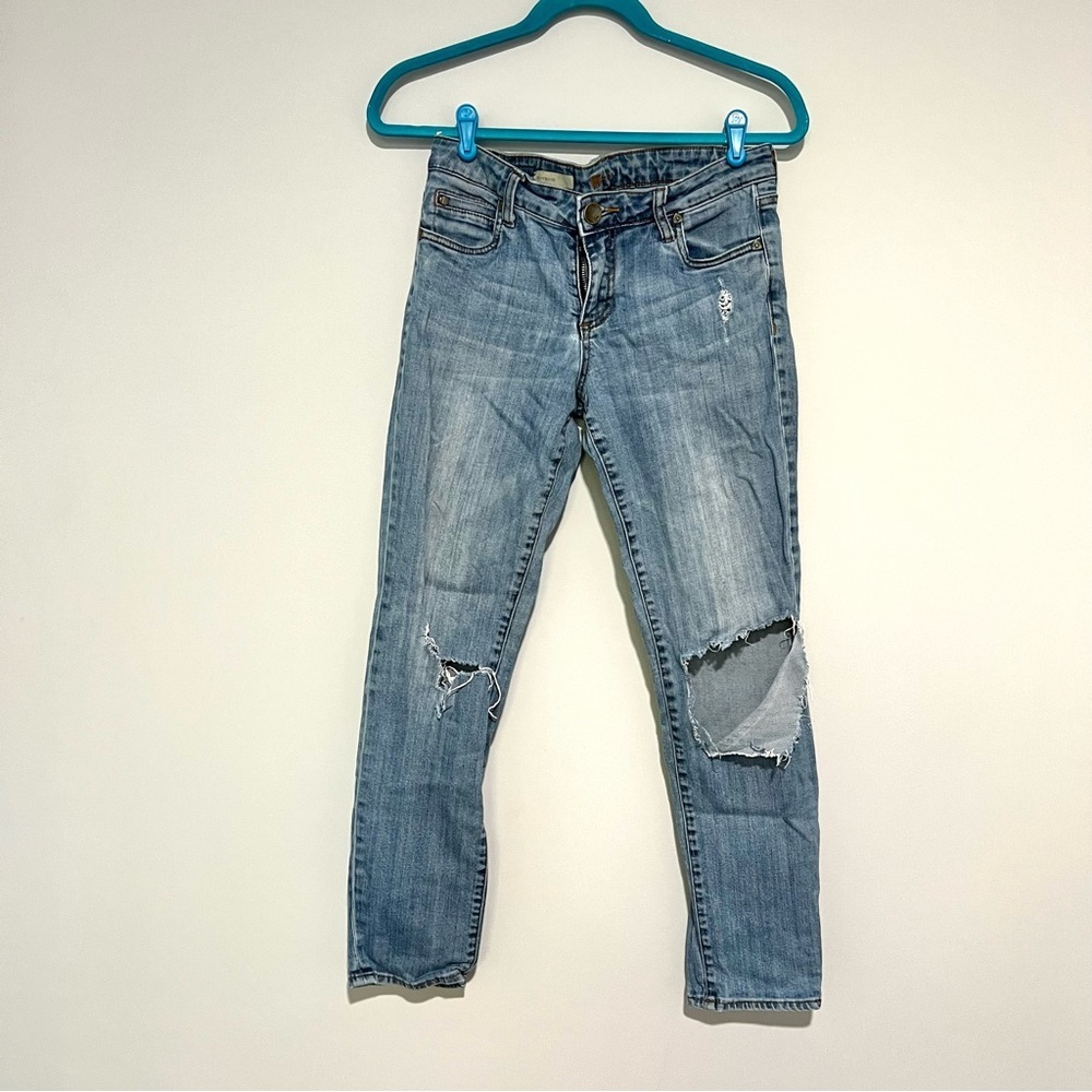 Kut From the Kloth Distressed Boyfriend Jeans Size 4